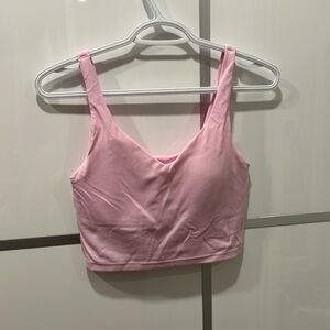 Pink Women's Sports Bra  Top
